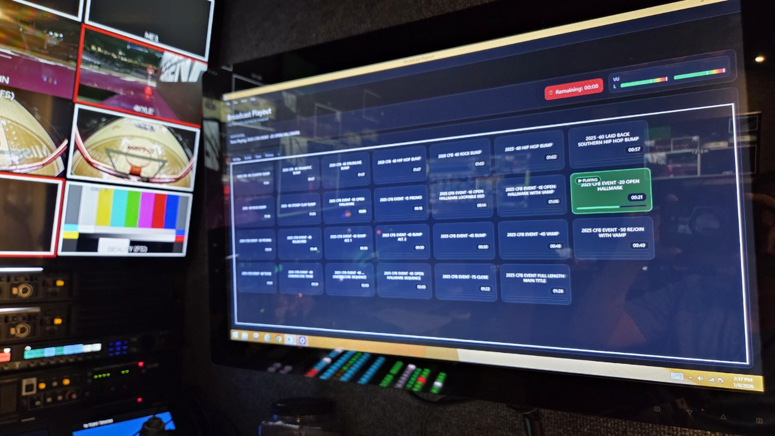 CuePoint in a production booth